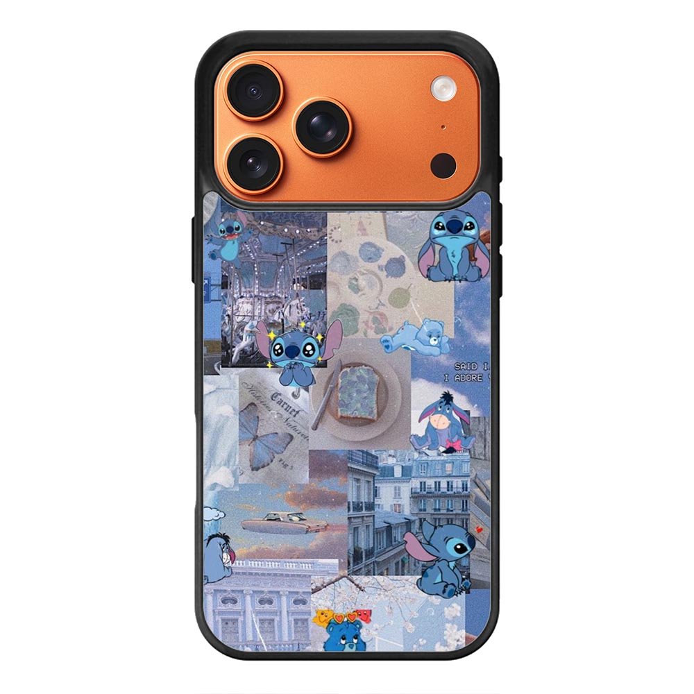 Cute Blue Picture iPhone 18 Pro Case