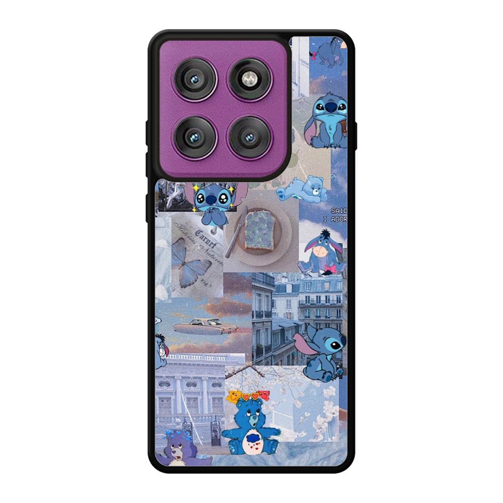 Cute Blue Picture Motorola Moto Edge 60 Pro Case