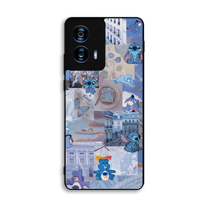 Cute Blue Picture Motorola Moto G Power 5G 2024 Case DC2142