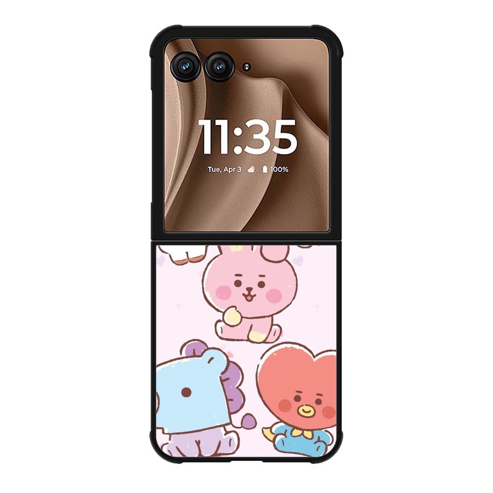 BTS Kawaii Motorola Moto RAZR Plus 2025 Case