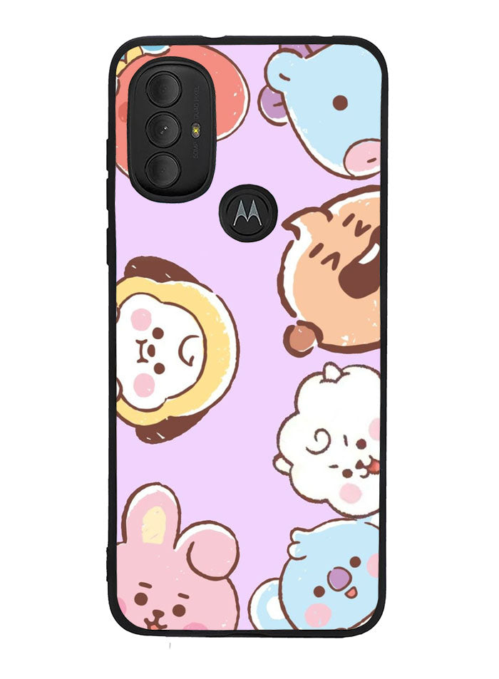BT21 Army Motorola Moto G Pure 2021 , Moto G Power 2022 Case