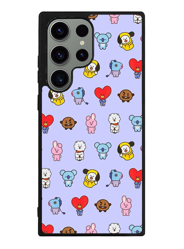 Kawaii BT21 BTS Samsung Galaxy S23 Ultra 5G Case
