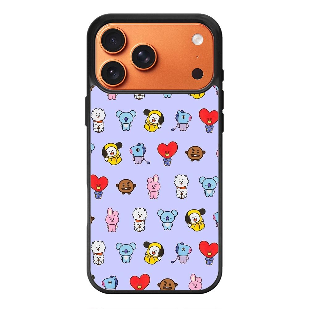 Kawaii BT21 BTS iPhone 18 Pro Case