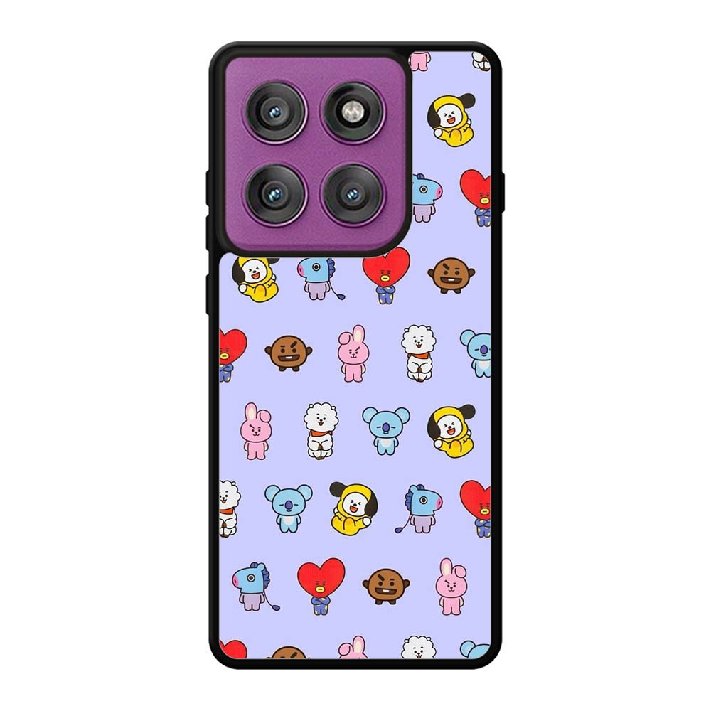 Kawaii BT21 BTS Motorola Moto Edge 60 Pro Case