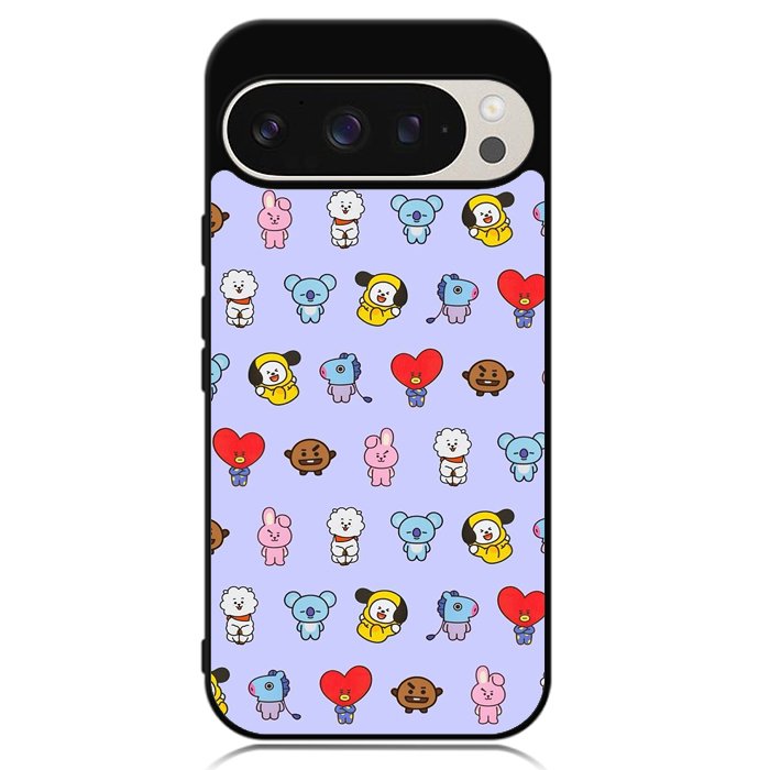 Kawaii BT21 BTS Google Pixel 9 Pro XL Case