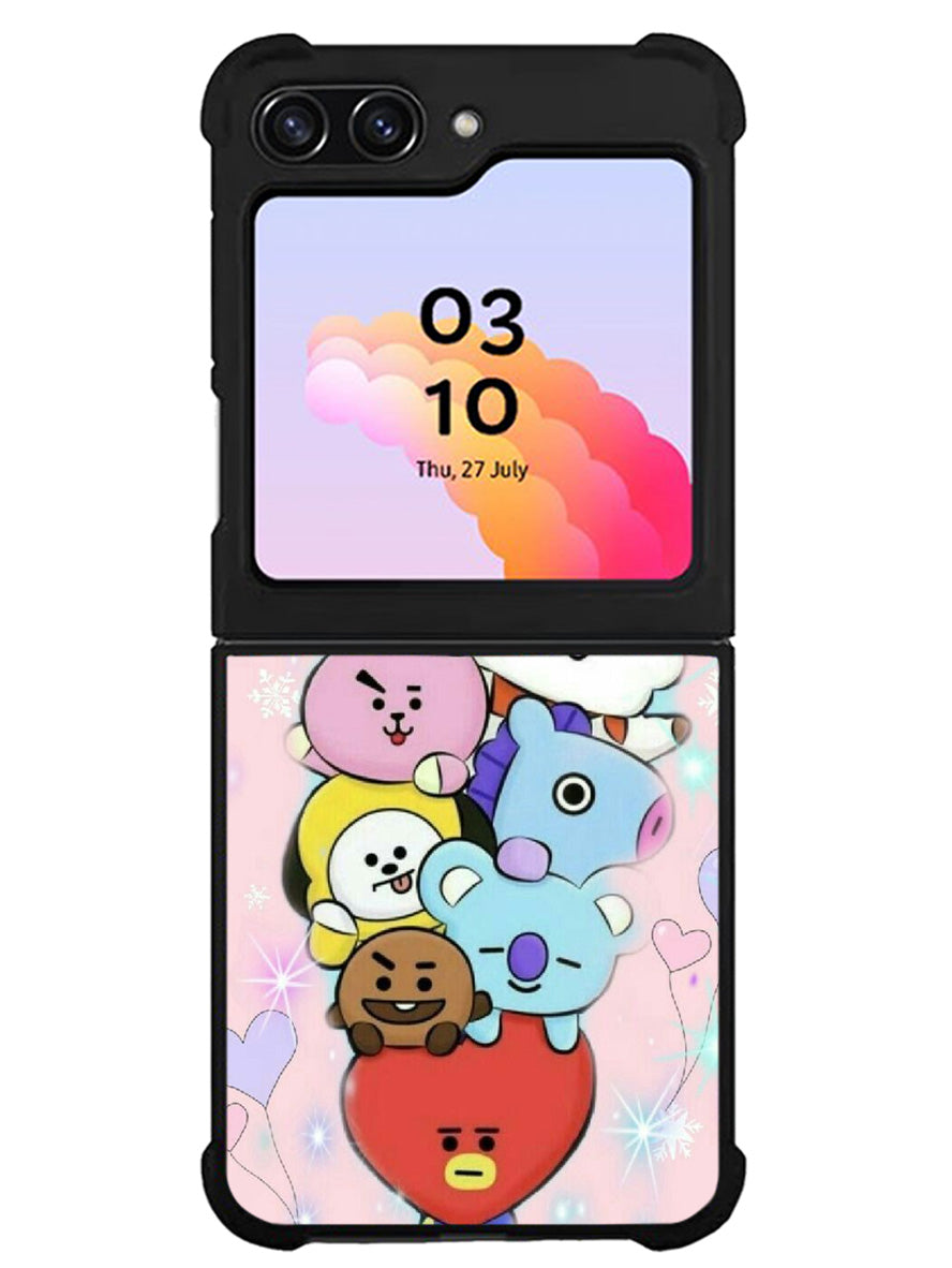 Party BT21 Samsung Galaxy Z Flip 5 5G 2023 Case