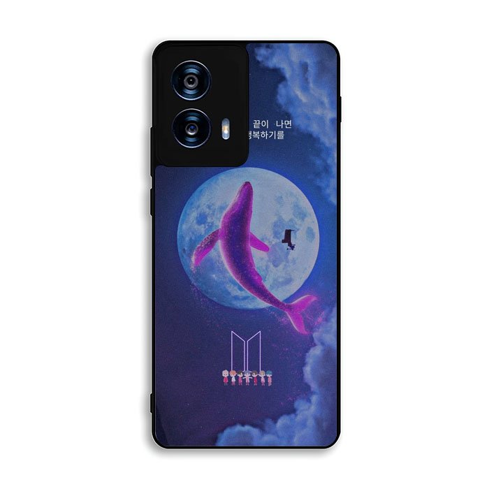 BTS and Moon Motorola Moto G Power 5G 2024 Case DC1548