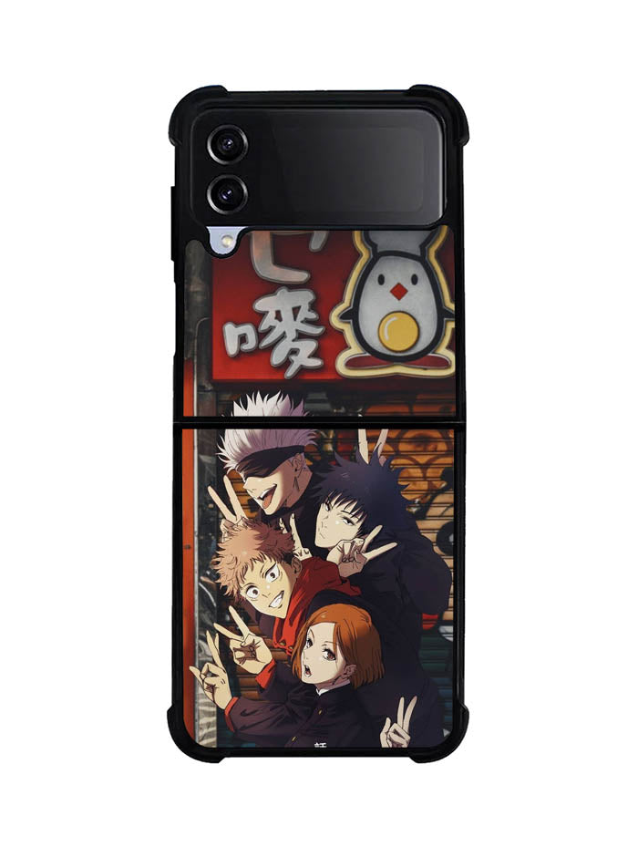 Jujutsu Kaisen Team Samsung Galaxy Z Flip 4 5G 2022 Case