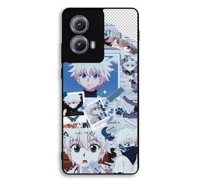 Killua Zoldyck Aesthetic Motorola Moto Edge 2024 Case DC4997