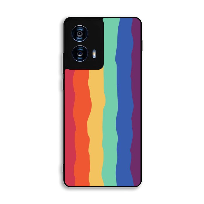 Pride Rainbow Stripes Motorola Moto G Power 5G 2024 Case DC6735