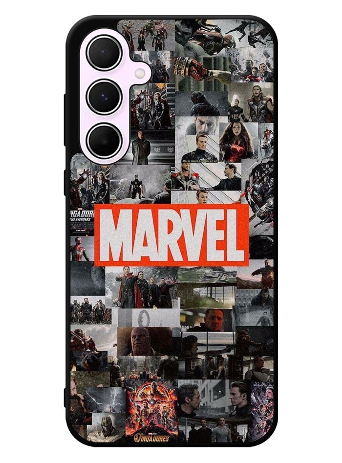 Marvel Heroes 3rd Samsung Galaxy A35 5G Case