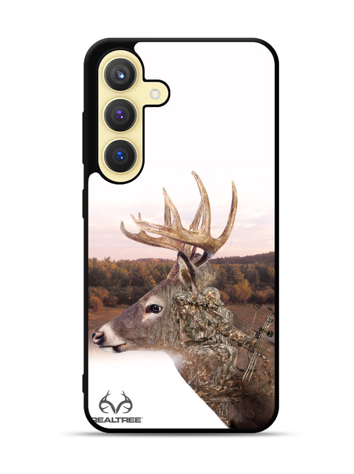 Realtree Deer And Hunter Samsung Galaxy S24 Plus 5G , Samsung Galaxy S24+ 5G Case