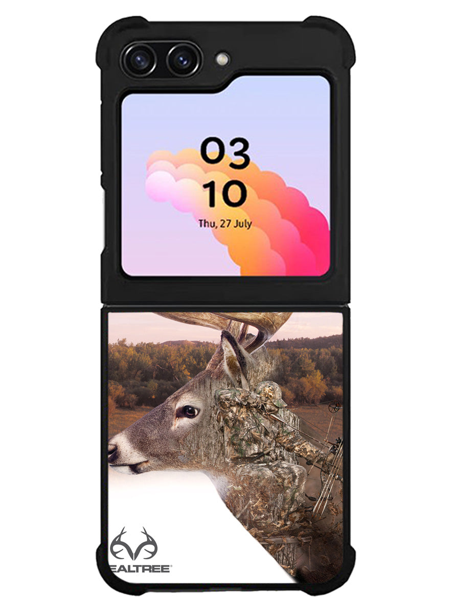 Realtree Deer And Hunter Samsung Galaxy Z Flip 5 5G 2023 Case