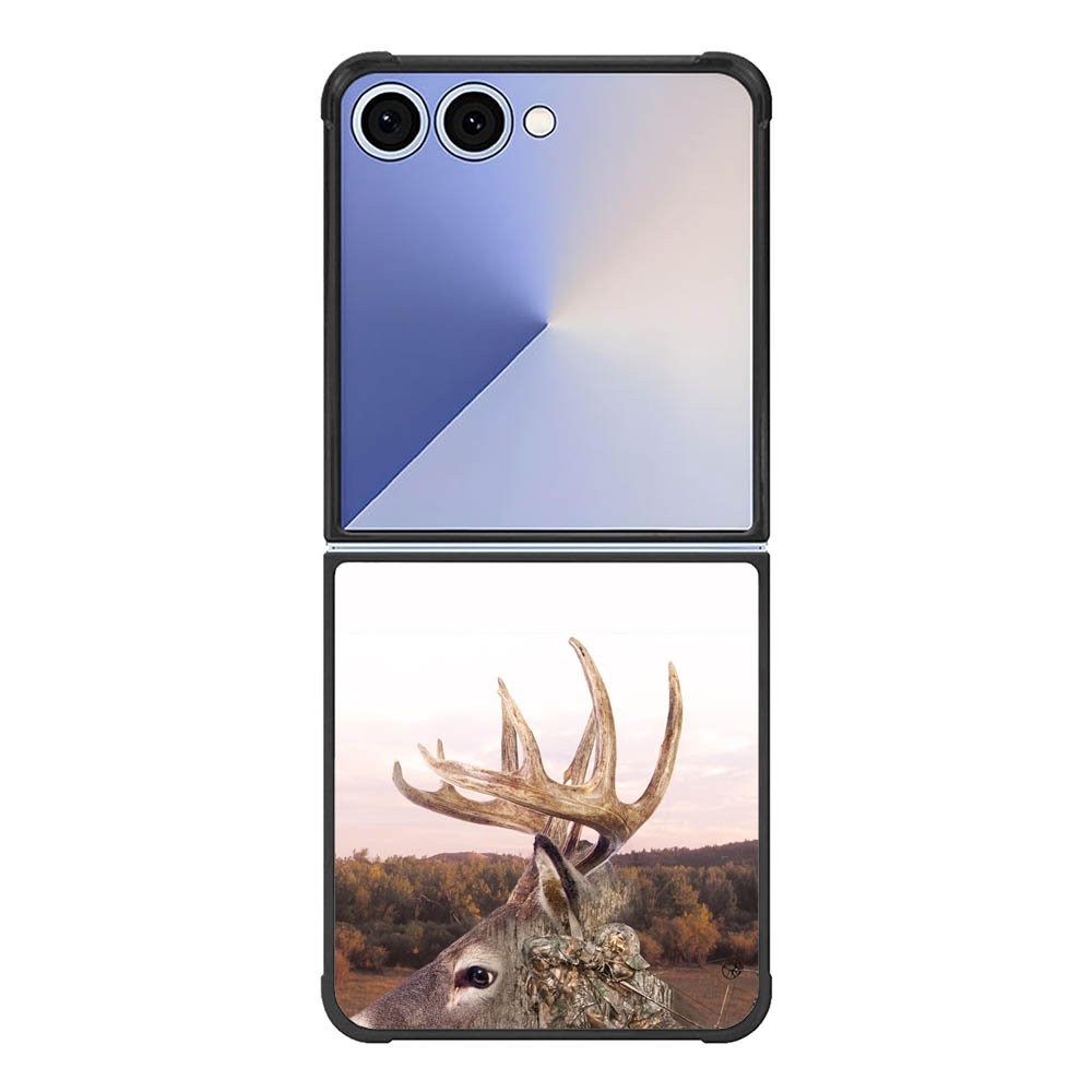 Realtree Deer And Hunter Samsung Galaxy Z Flip 7 5G Case