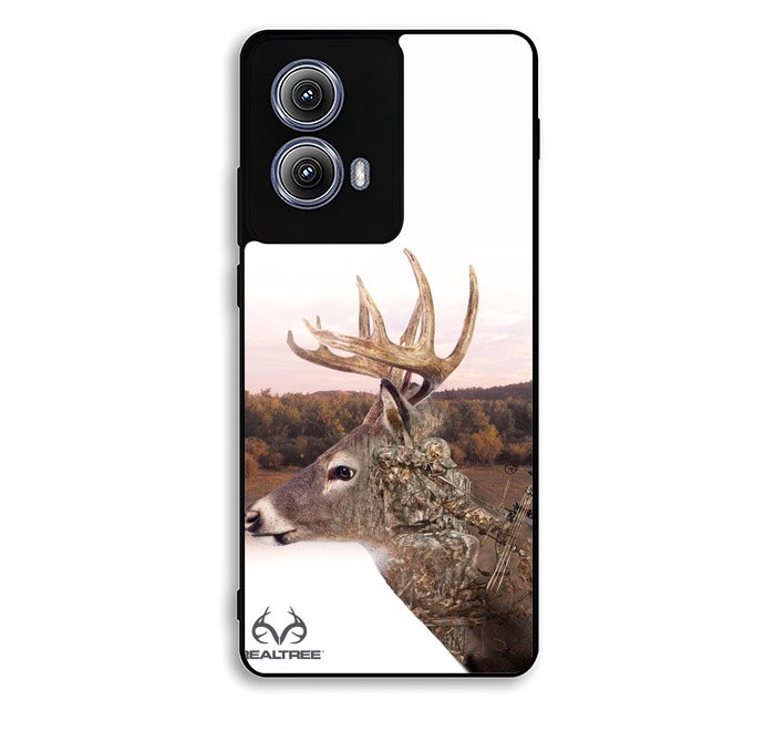Realtree Deer And Hunter Motorola Moto Edge 2024 Case DC4966