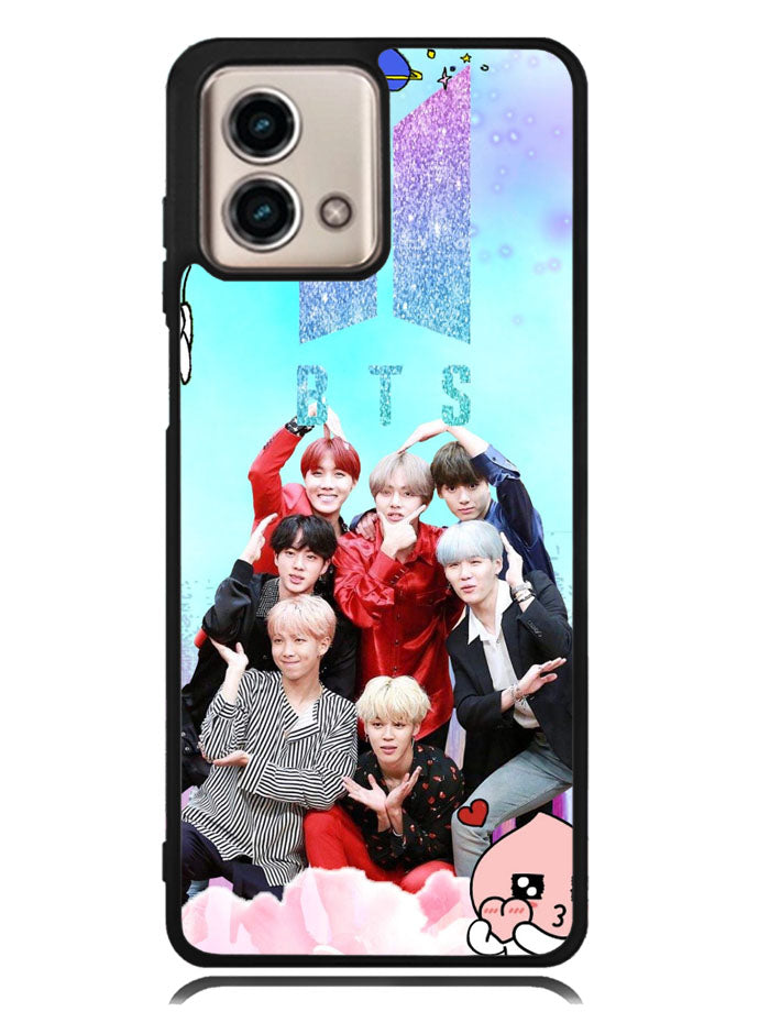 BTS in Action Motorola Moto G Stylus 5G 2023 Case