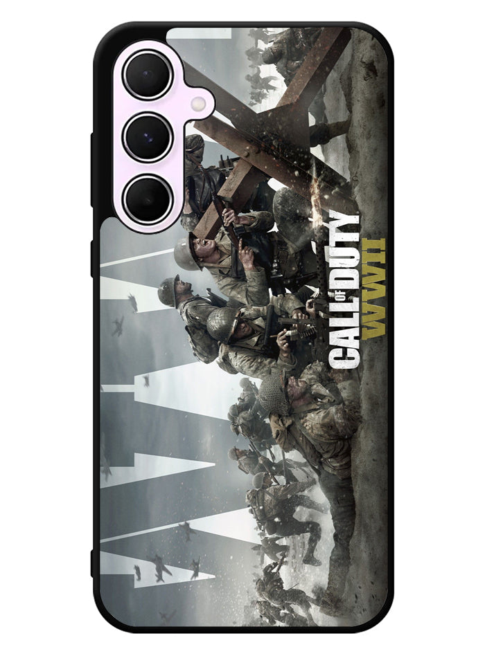 Call of Duty WWII Battle Samsung Galaxy A55 5G Case