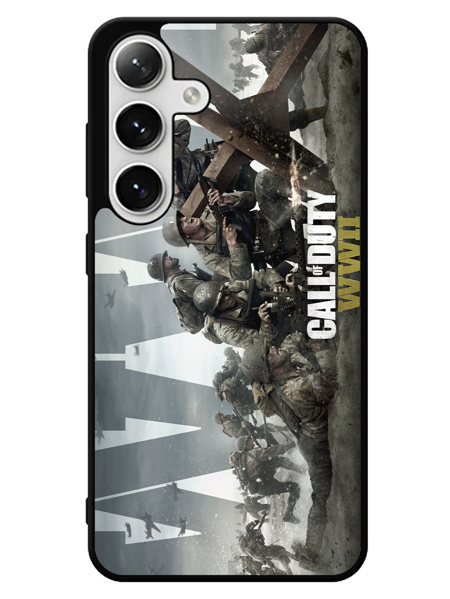 Call of Duty WWII Battle Samsung Galaxy S24 5G Case