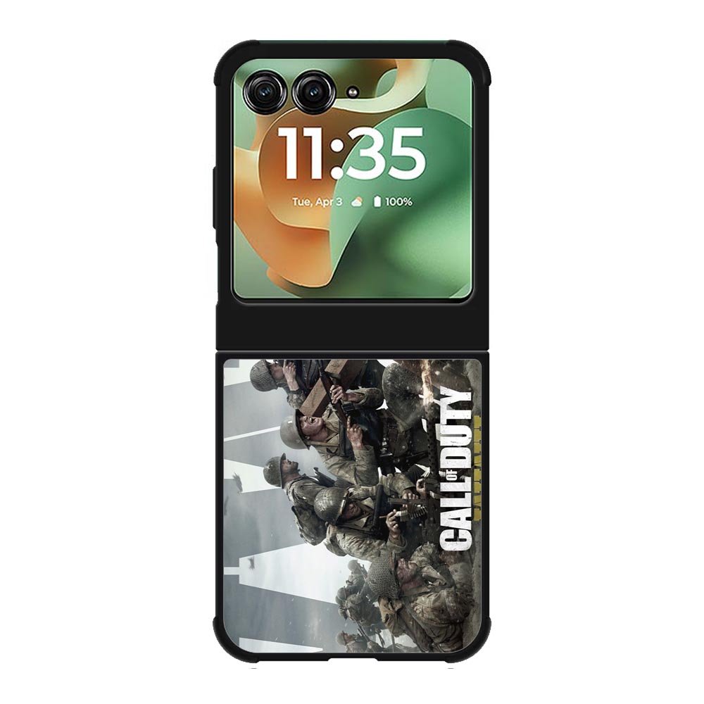 Call of Duty WWII Battle Motorola Moto RAZR 2025 Case
