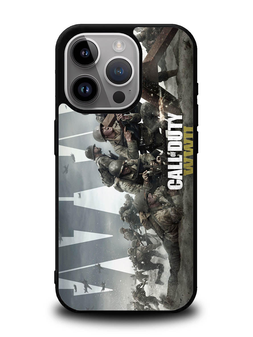Call of Duty WWII Battle iPhone 15 Pro Case