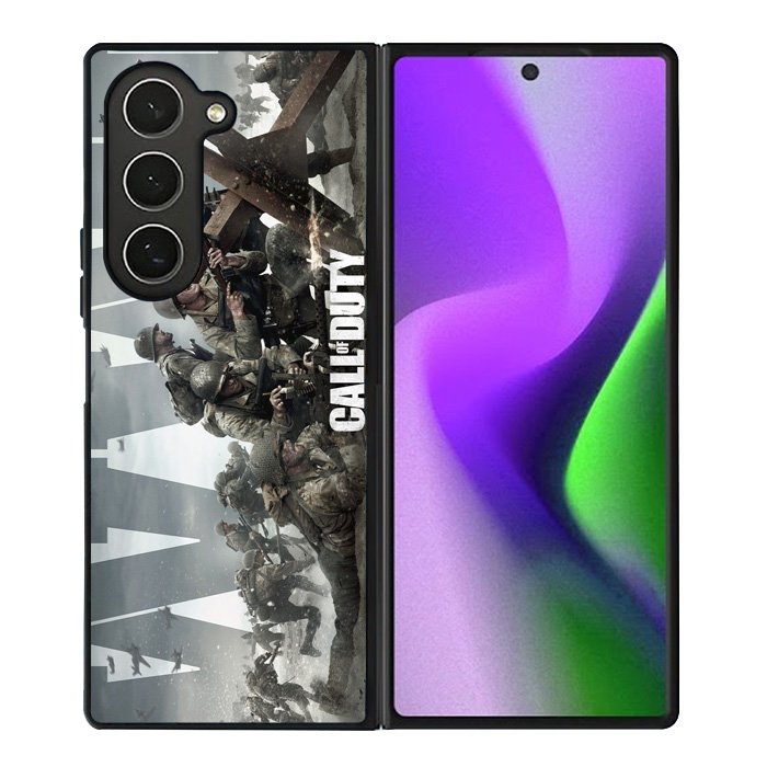 Call of Duty WWII Battle Samsung Galaxy Z Fold 6 Case