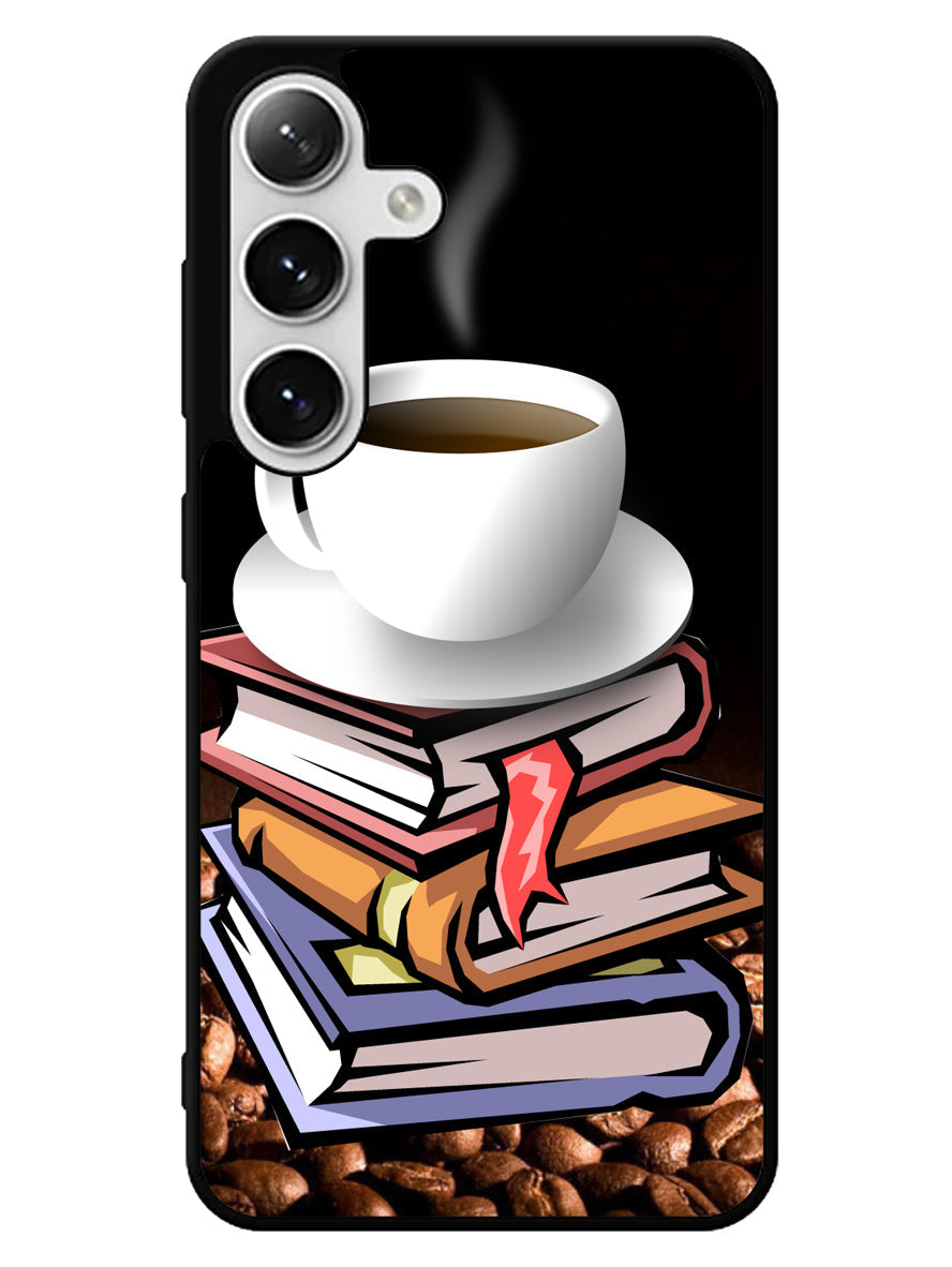 Coffee and Good Book Samsung Galaxy S24 5G Case