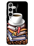 Coffee and Good Book Samsung Galaxy S24 5G Case
