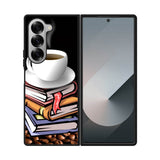 Coffee and Good Book Samsung Galaxy Z Fold 7 5G Case