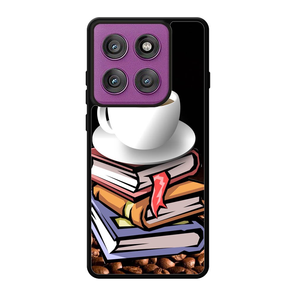 Coffee and Good Book Motorola Moto Edge 60 Pro Case
