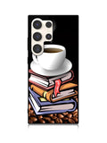 Coffee and Good Book Samsung Galaxy S25 Ultra 5G Case