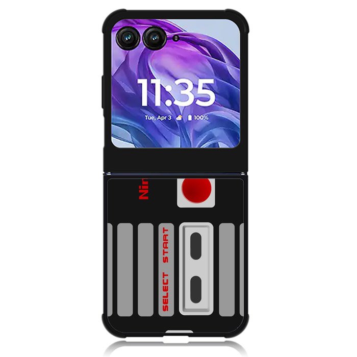 Classic Nintendo Controller Motorola Moto Razr Plus 2024 , Moto Razr+ 2024 Case