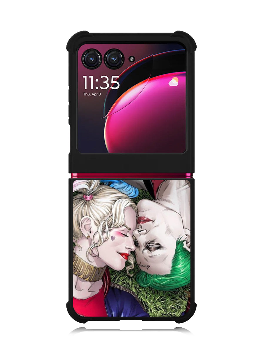 Couple Joker And Harley Quinn 2nd Motorola Moto Razr Plus 2023 , Moto Razr+ 2023 Case