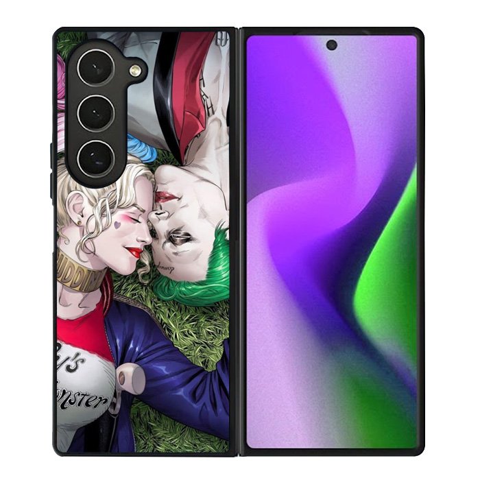 Couple Joker And Harley Quinn 2nd Samsung Galaxy Z Fold 6 Case