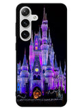 Disney Castle Night Lights 3rd Samsung Galaxy S24 5G Case