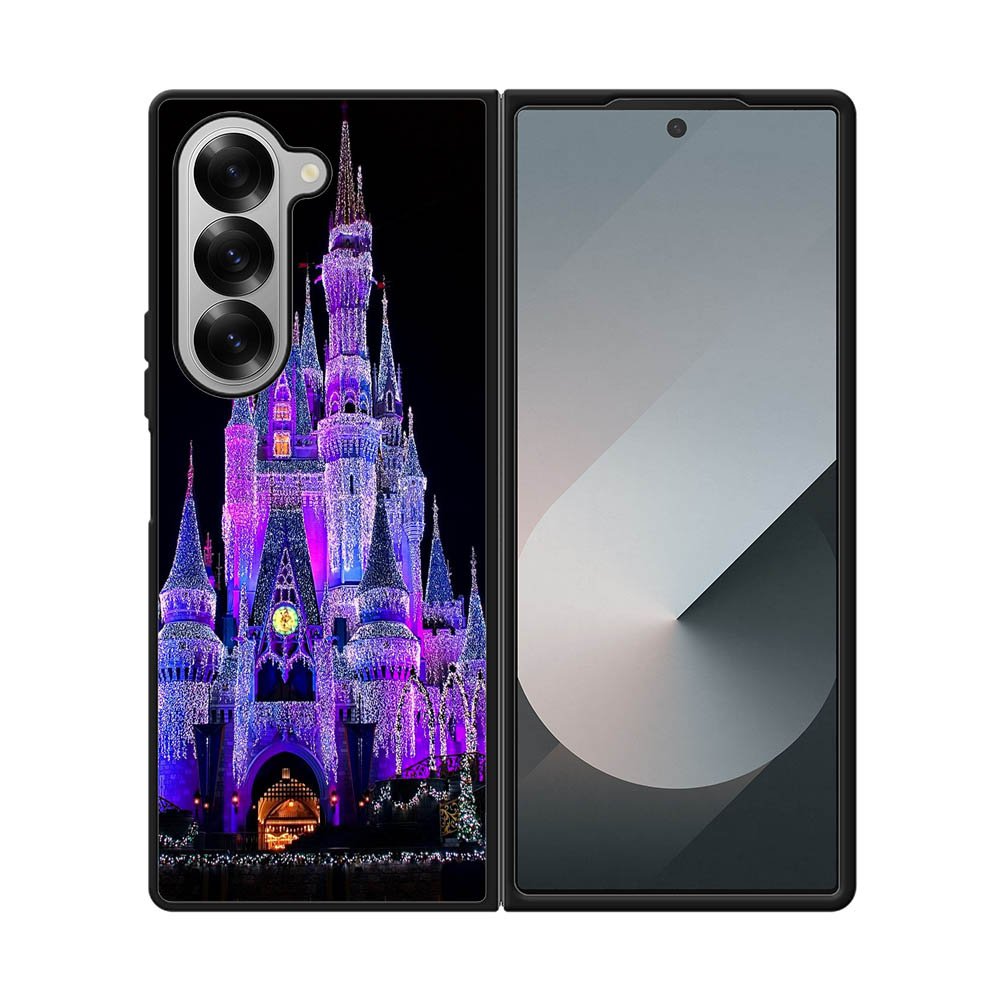 Disney Castle Night Lights 3rd Samsung Galaxy Z Fold 7 5G Case