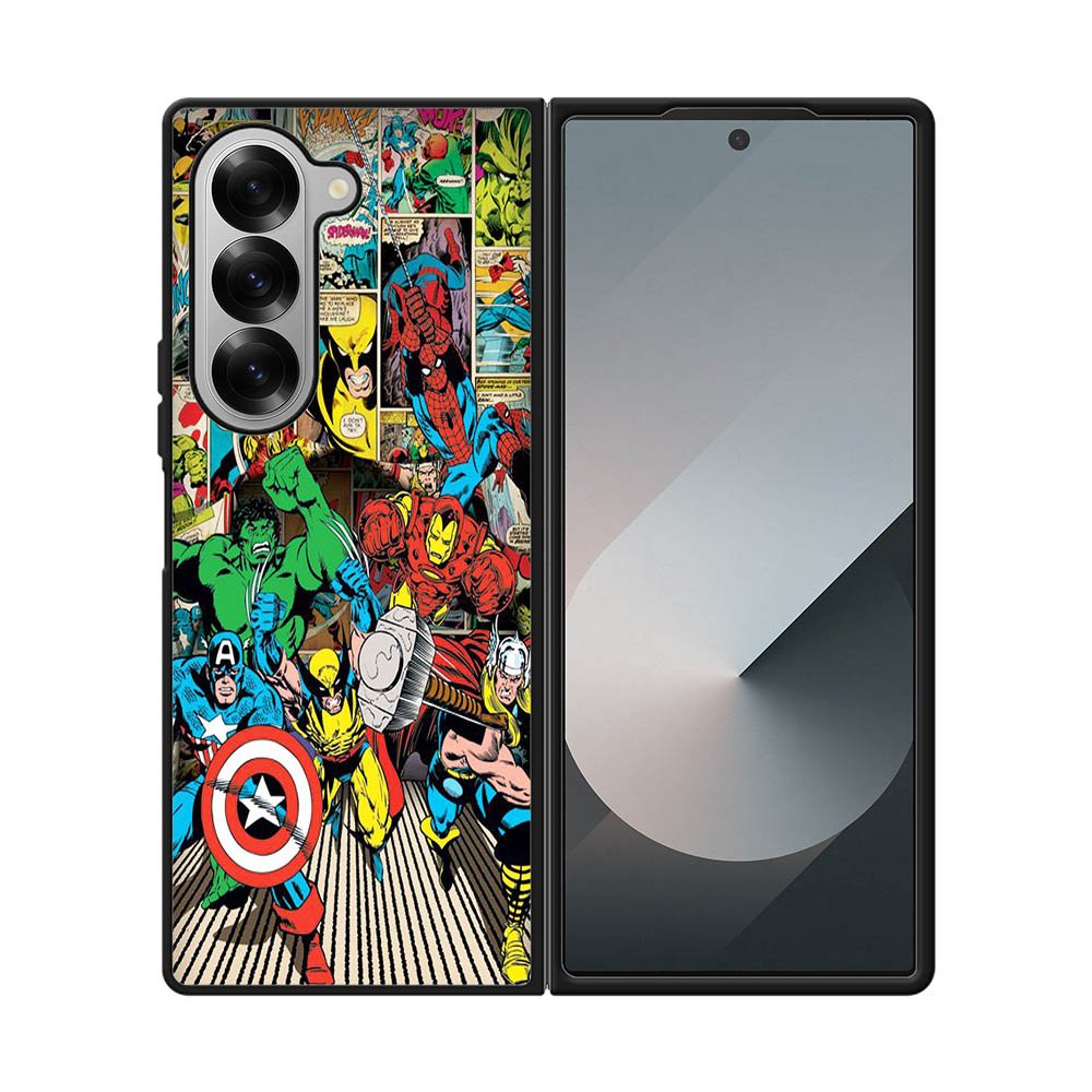 Marvel Comic Artwork Samsung Galaxy Z Fold 7 5G Case