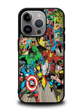 Marvel Comic Artwork iPhone 15 Pro Case