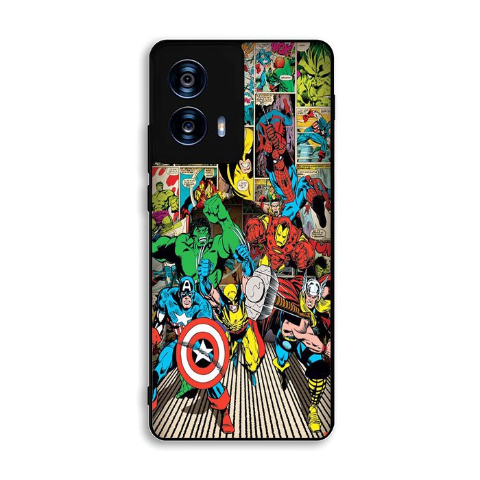 Marvel Comic Artwork Motorola Moto G Power 5G 2024 Case DC5429