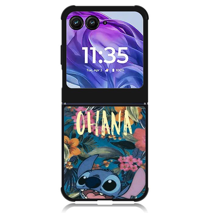 Ohana Stitch 1st Motorola Moto Razr Plus 2024 , Moto Razr+ 2024 Case