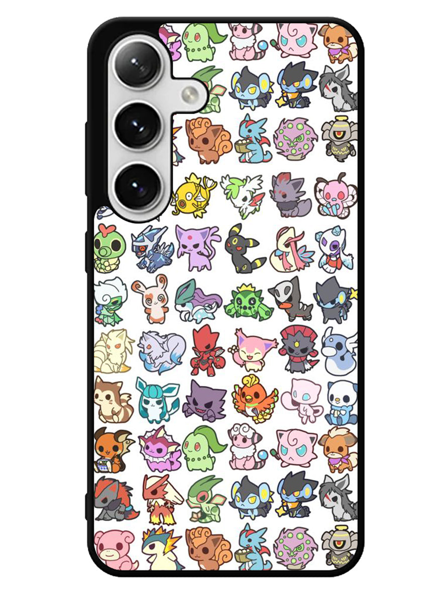 Pattern Pokemon 1st Samsung Galaxy S25 5G Case