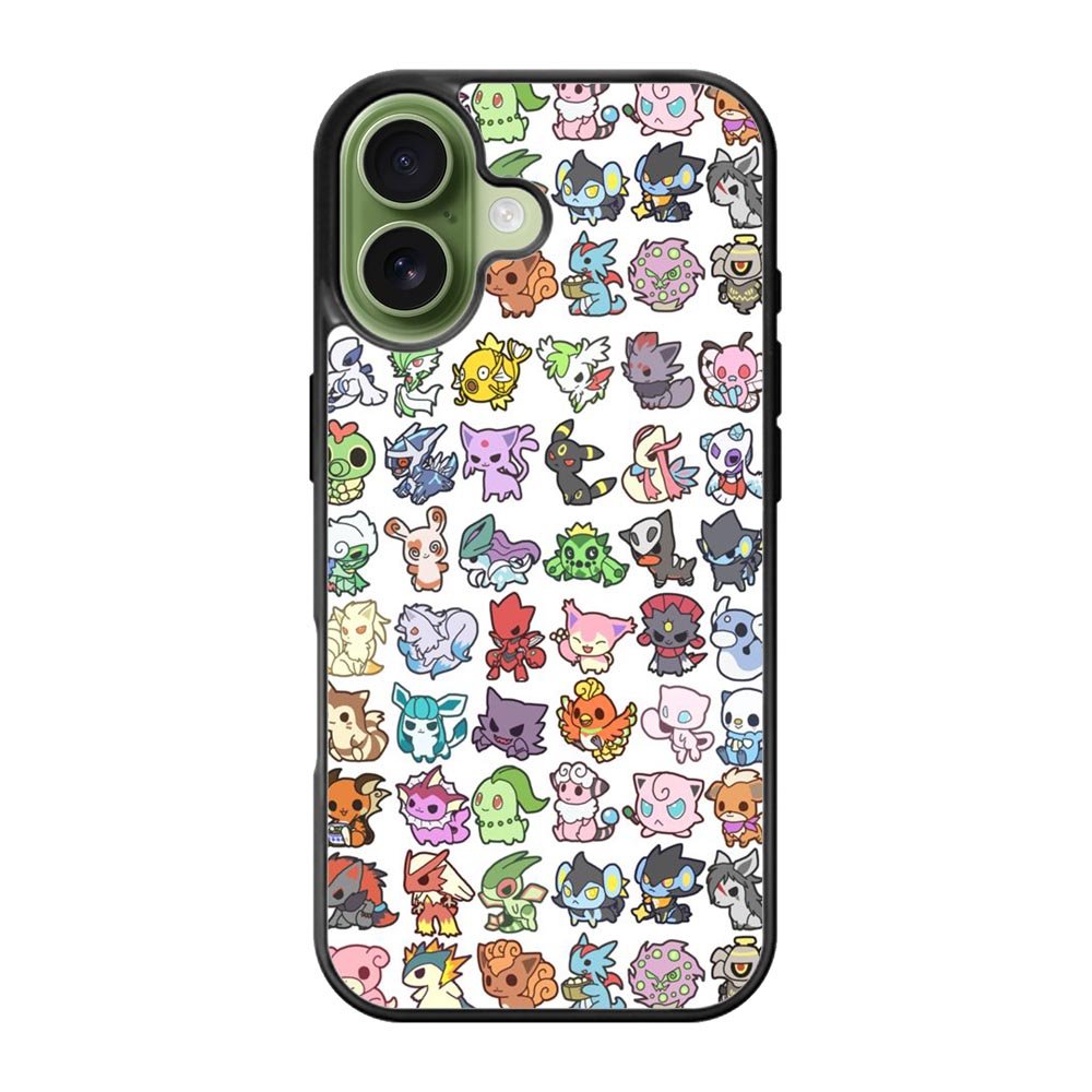 Pattern Pokemon 1st iPhone 17 Case