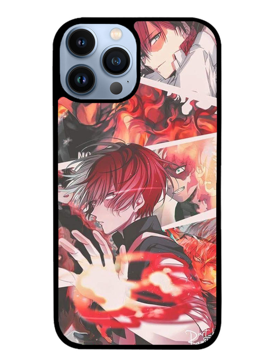 Shoto Todoroki BNHA iPhone 13 Pro Case BLN0708