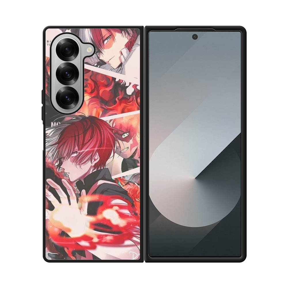 Shoto Todoroki Bnha Samsung Galaxy Z Fold 7 5G Case