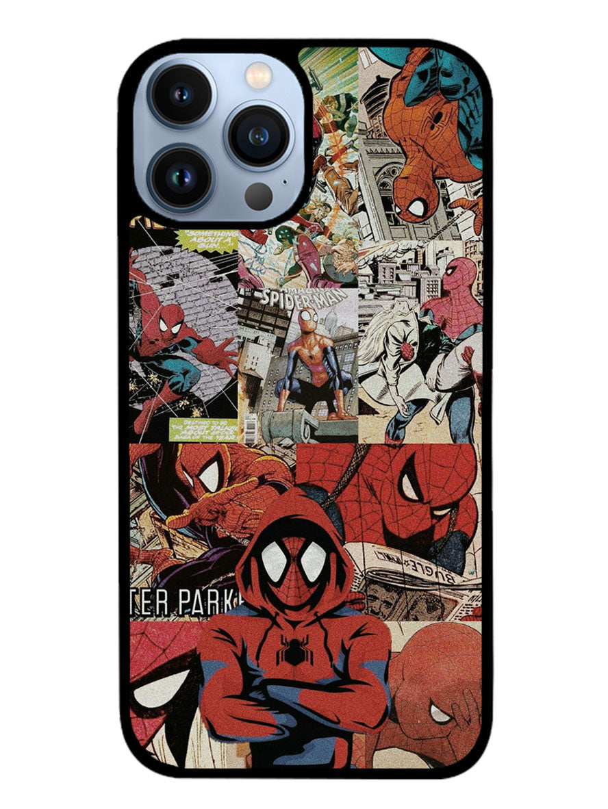 Spiderman Collage 1st iPhone 13 Pro Max Case