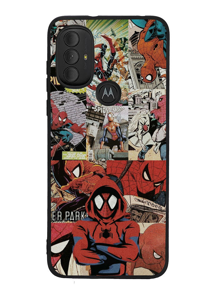 Spiderman Collage 1st Motorola Moto G Pure 2021 , Moto G Power 2022 Case