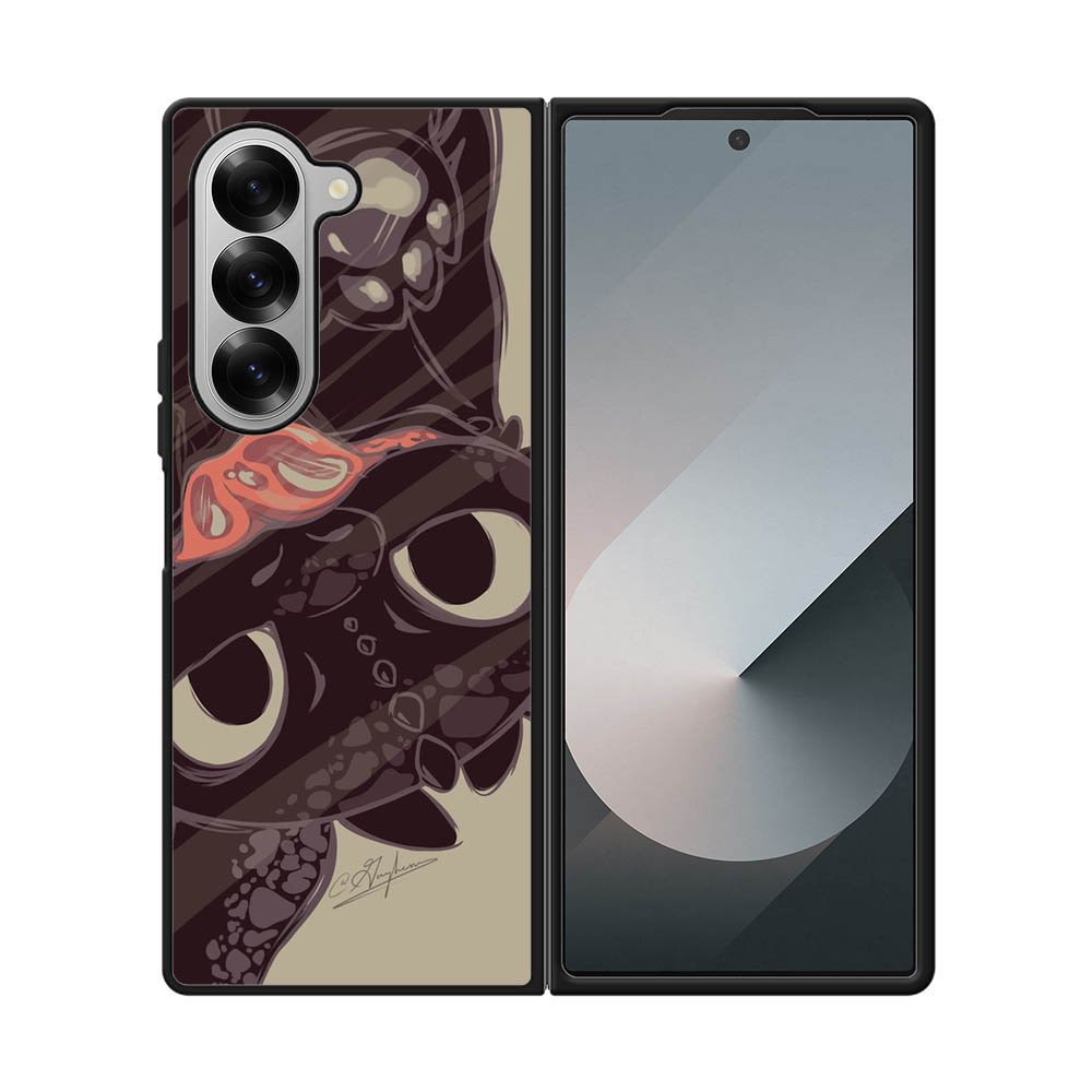 Toothless How To Train Your Dragon 3rd Samsung Galaxy Z Fold 7 5G Case