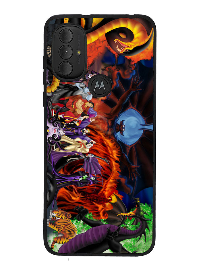 Disney Villain Cartoon Motorola Moto G Pure 2021 , Moto G Power 2022 Case