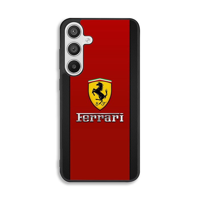 Ferrari Chrome Logo Samsung Galaxy A26 Case DC4763