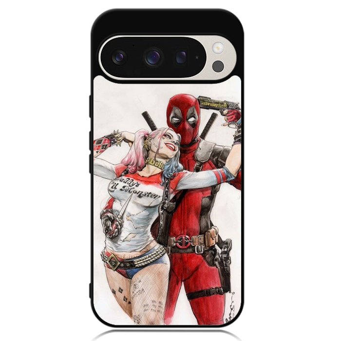 Harley Quinn Deadpool 2nd Google Pixel 9 Pro XL Case
