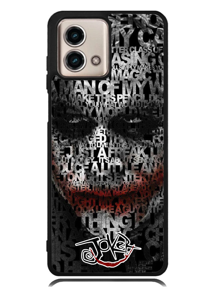 Joker Typography Quotes 2nd Motorola Moto G Stylus 5G 2023 Case